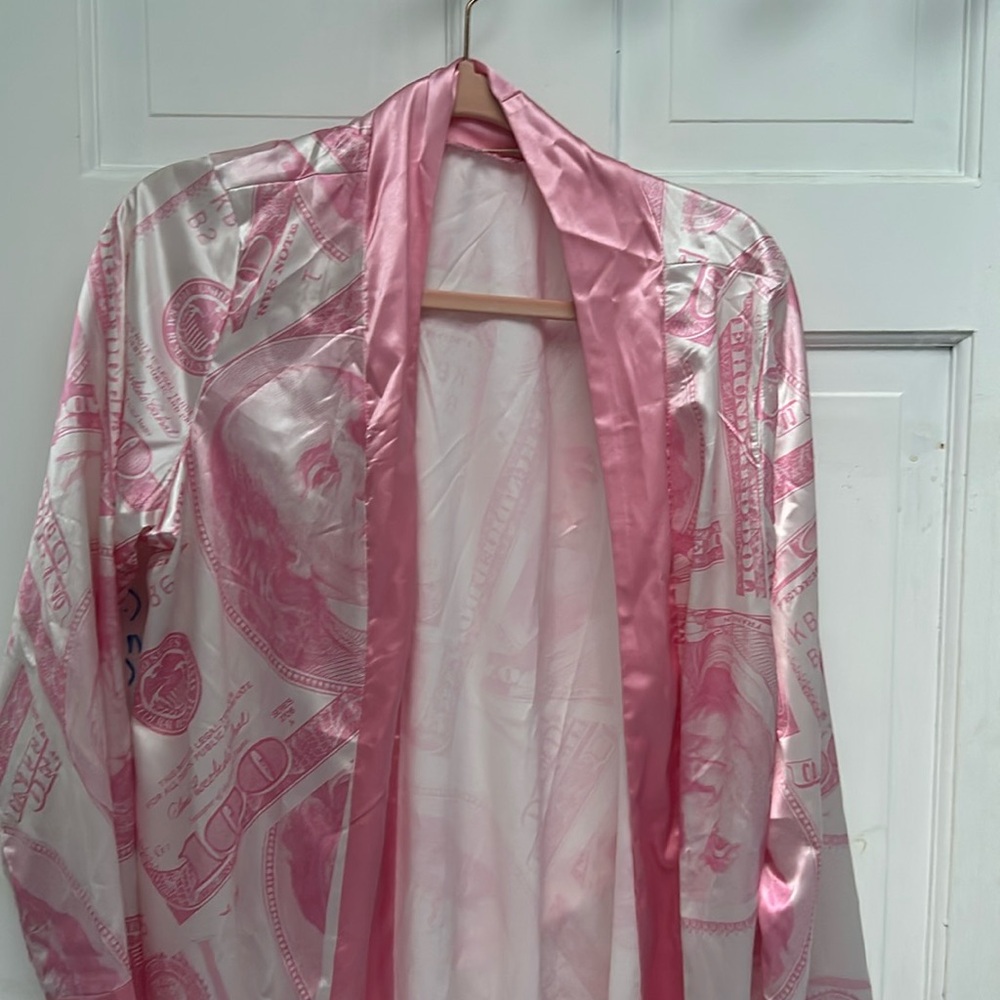 Pink robe